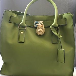 Almost new ORIGINAL Michael Kors Green Bag